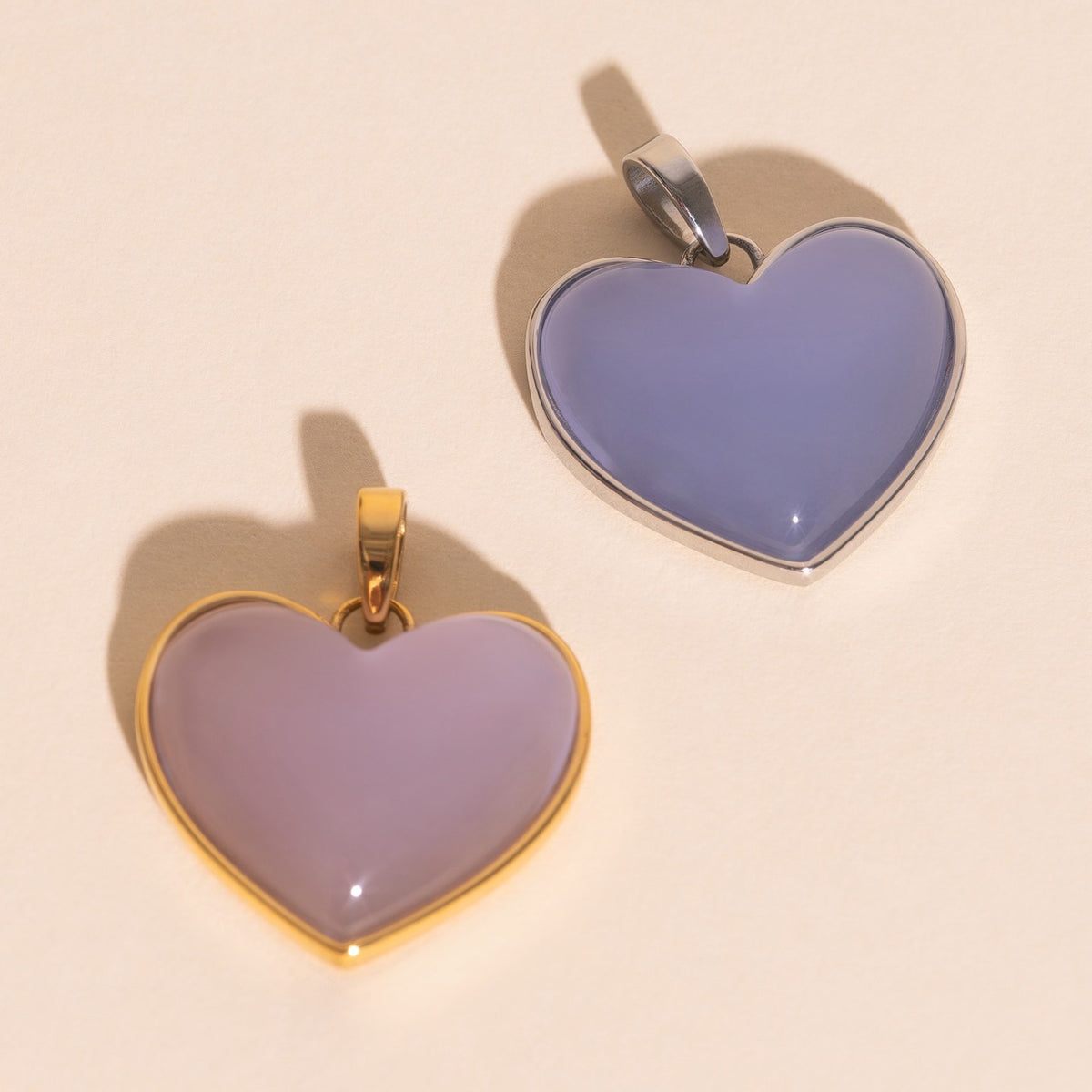 Big Heart Necklace Charm