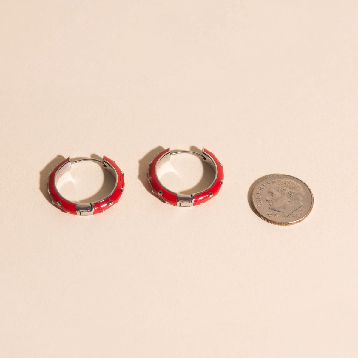 Rodeo Star Huggie Hoop Earrings
