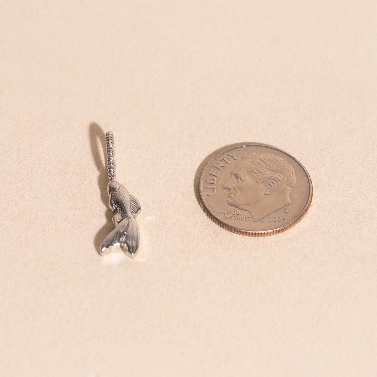 Betta Fish Necklace Charm