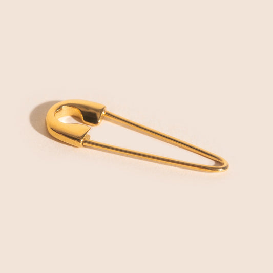 Safety Pin Necklace Charm Clasp (31mm)