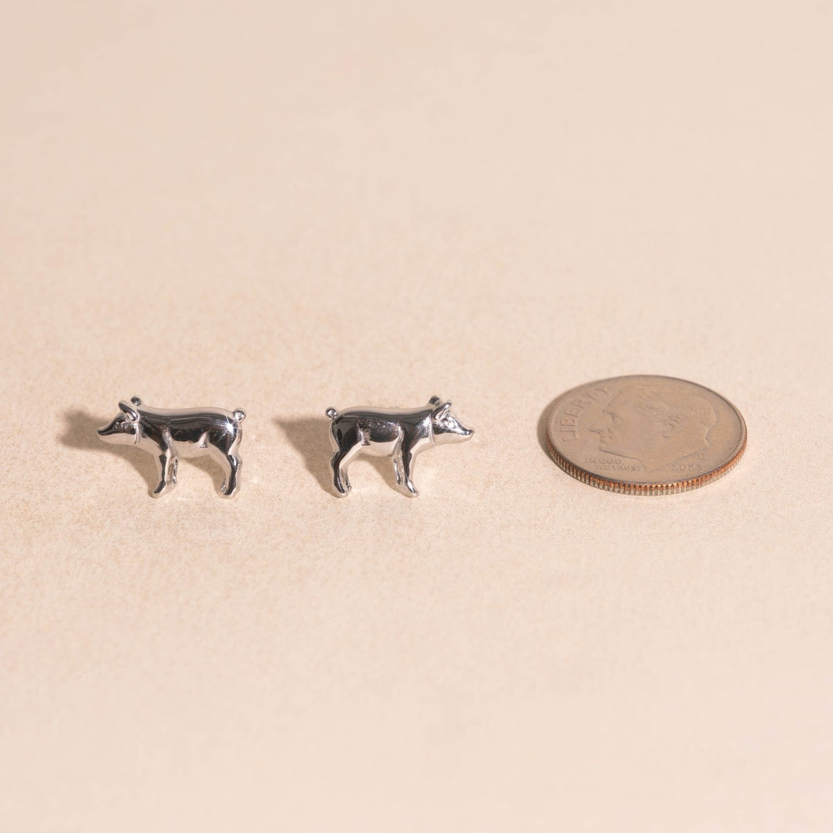 Little Piggy Stud Earrings