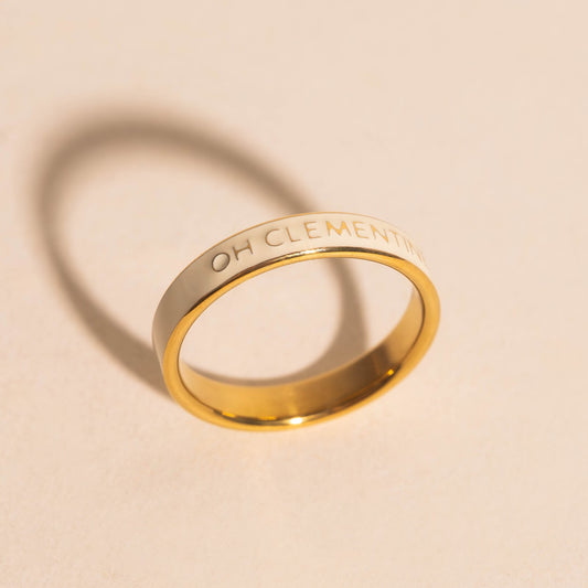 Oh Clementine Enamel Ring