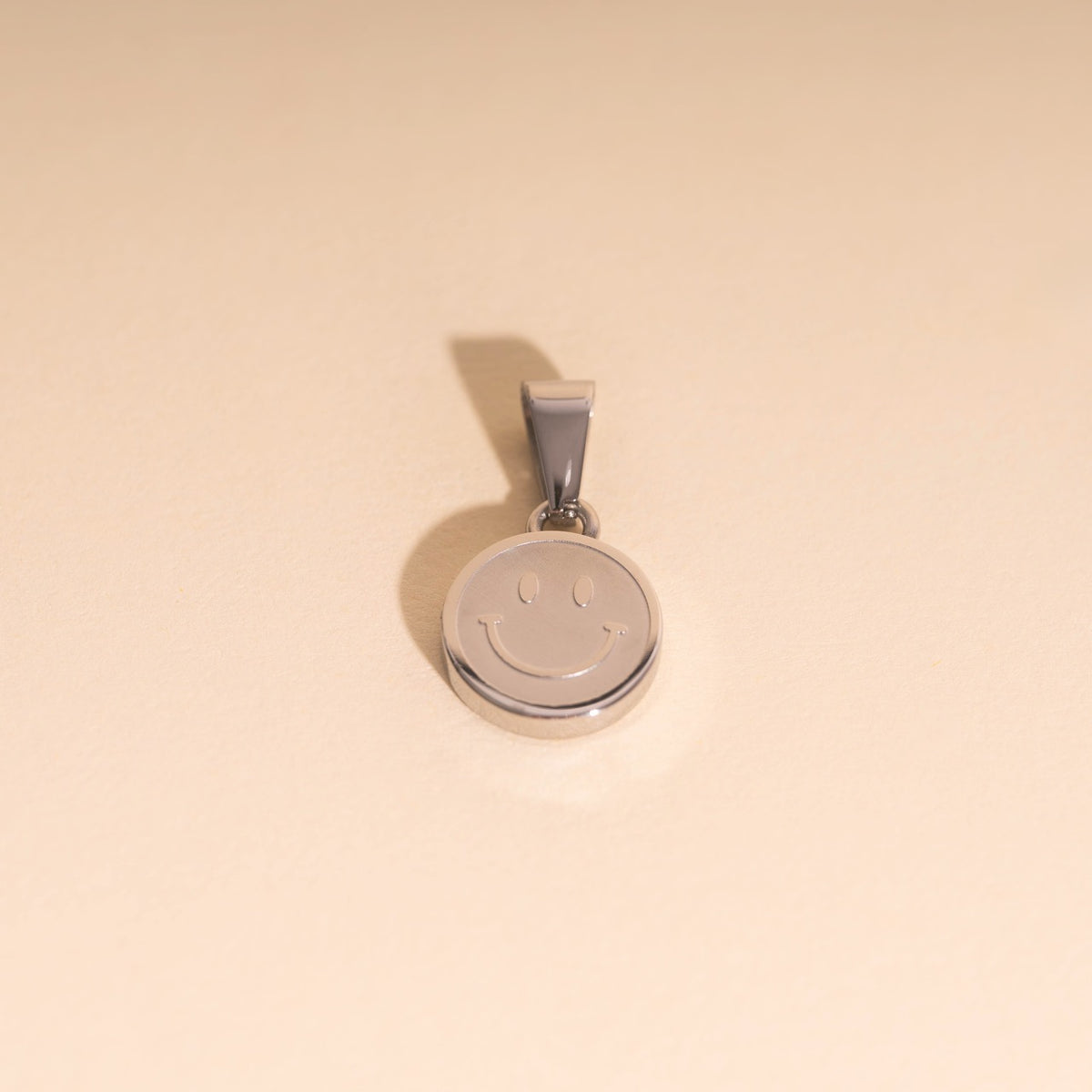 Smiley Face Necklace Charm