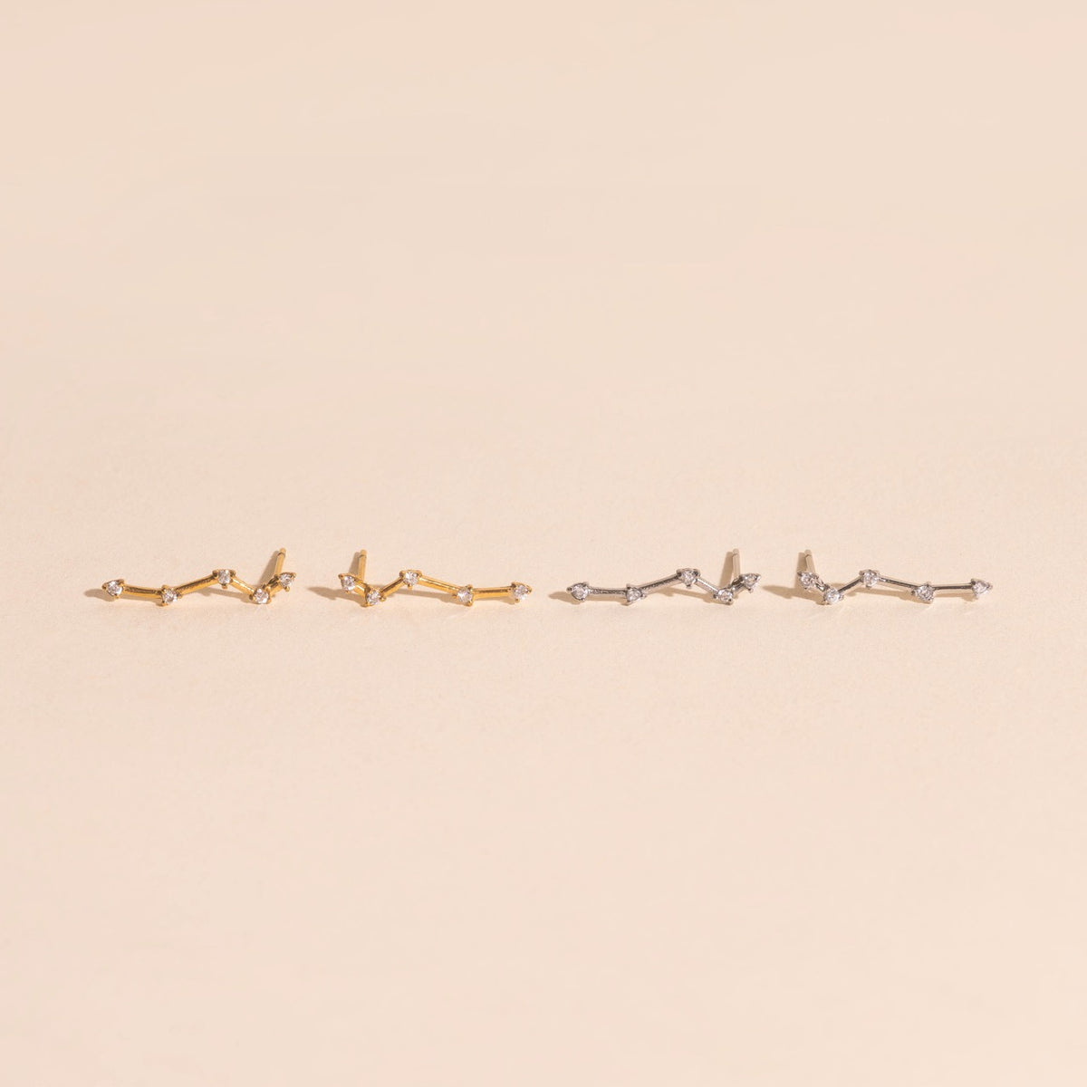 Constellation Crawler Stud Earrings
