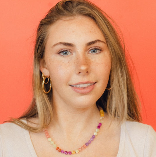 Rainbow Necklace (17")