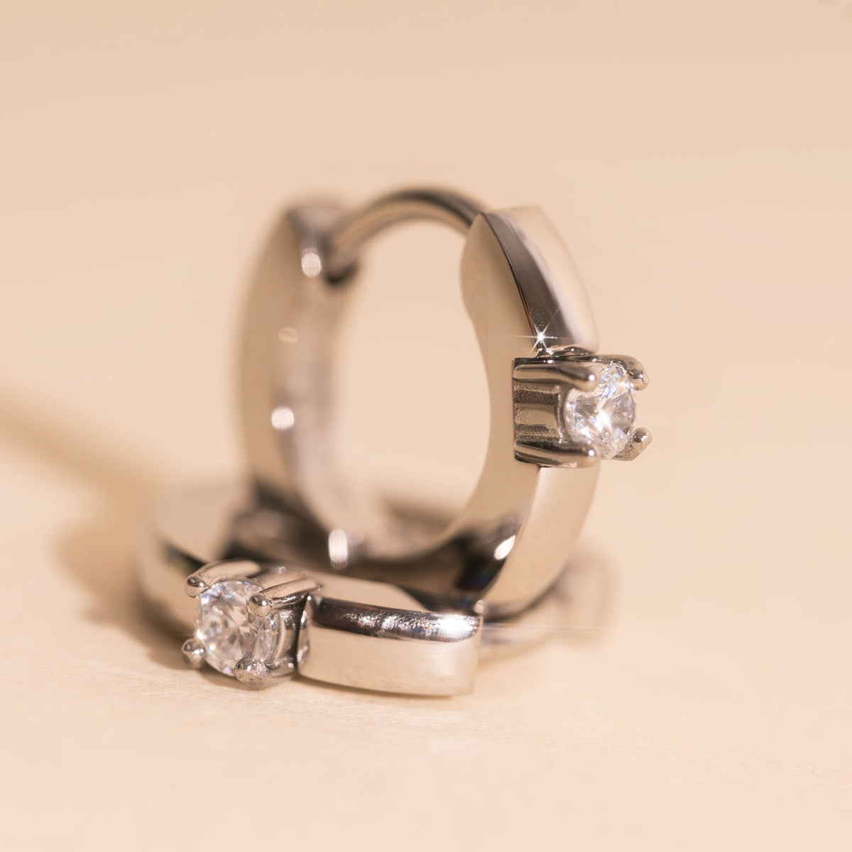 Tiny Huggie Hoop Earrings