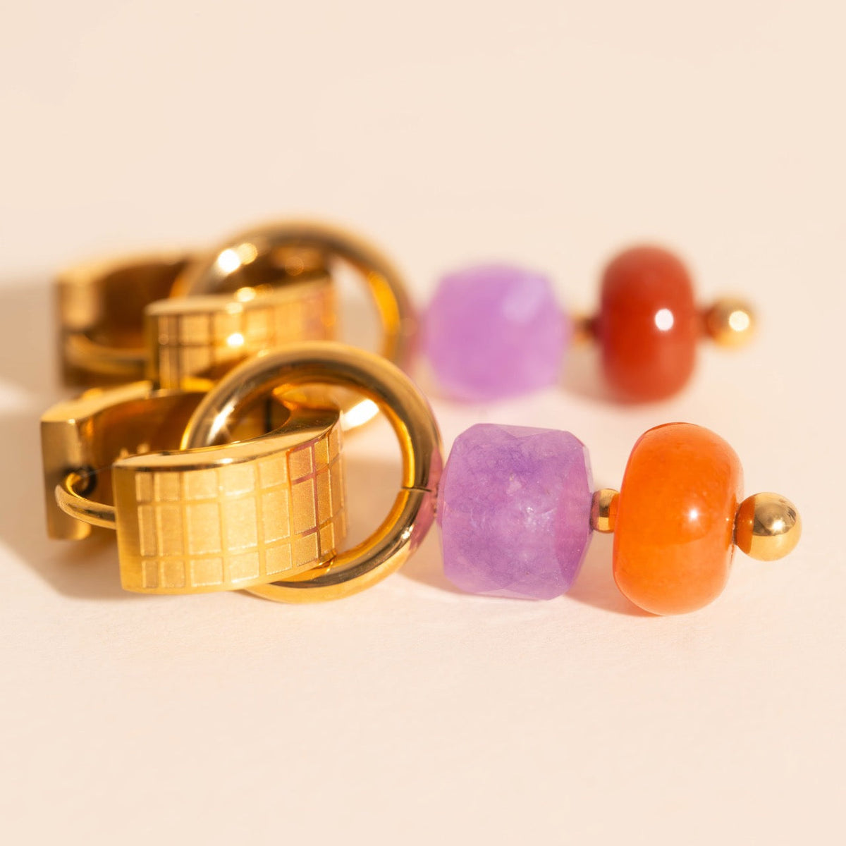 Huggie Hoop Charms