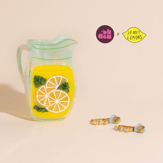 Pack: Lemonade Huggies, Charms, and Claw Clip
