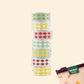 Mystery Pouch Color Diamonds Huggie Hoop Earrings