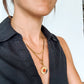 Amber Sun Necklace Charm