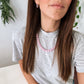 Pink Gumball Necklace (20")