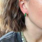 Color Chunky Huggie Hoop Earrings