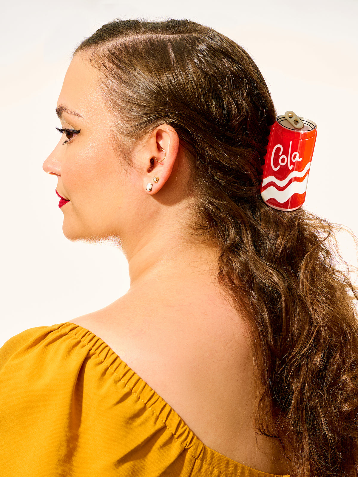 Cookout Food 3D Huggie Hoop Earrings