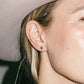 Hammered Star Mini Stud Earrings
