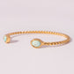 Turquoise Rope Cuff Bracelet