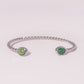 Turquoise Rope Cuff Bracelet