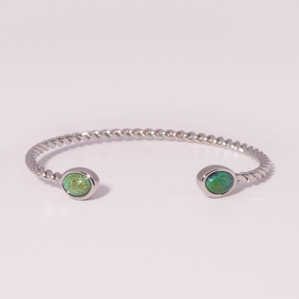 Turquoise Rope Cuff Bracelet
