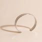 11mm Hammered Cuff Bracelet