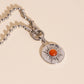Amber Sun Necklace Charm