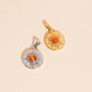 Amber Sun Necklace Charm