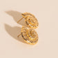 Shell Swirl Stud Earrings