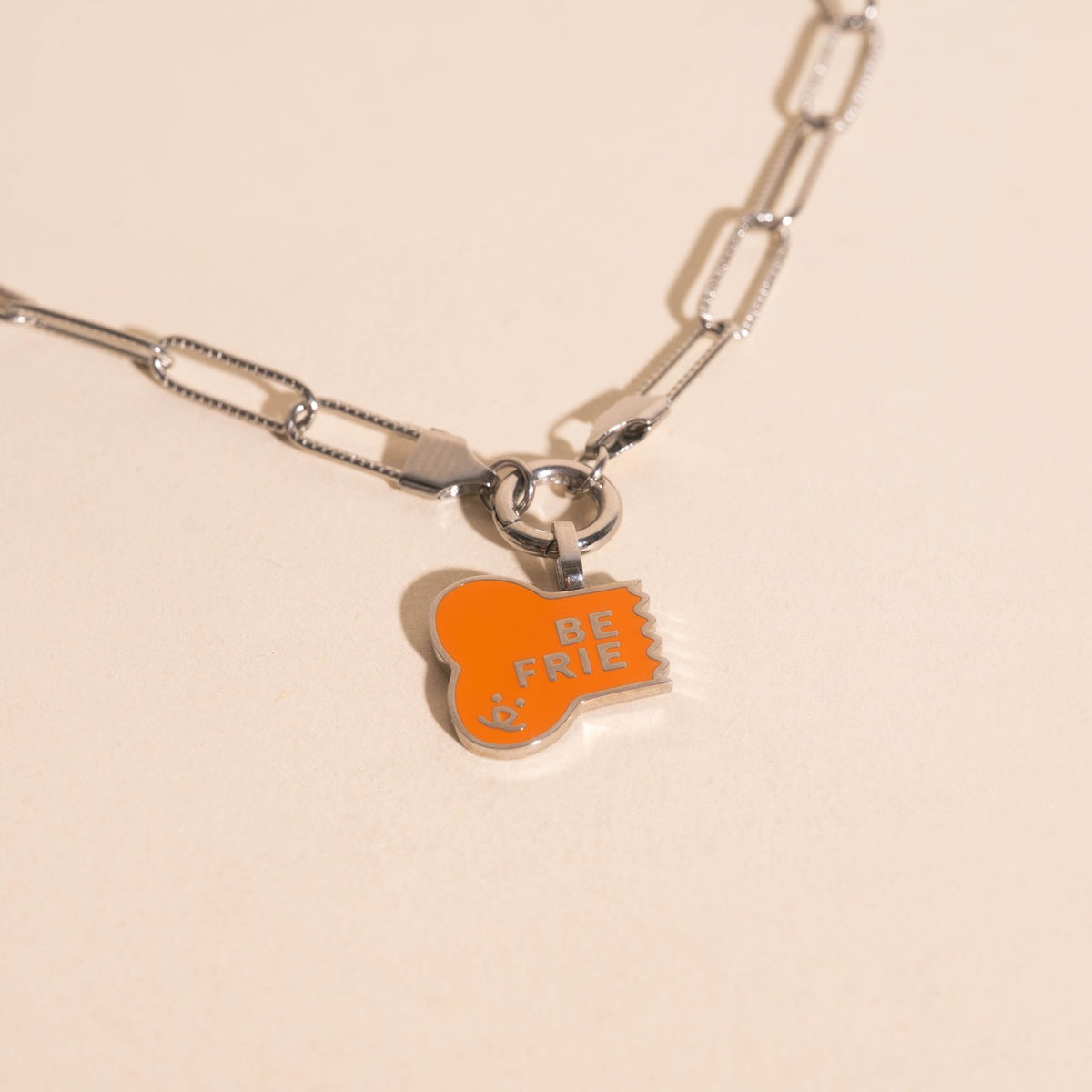 Best Friends Dog Collar Necklace Charm