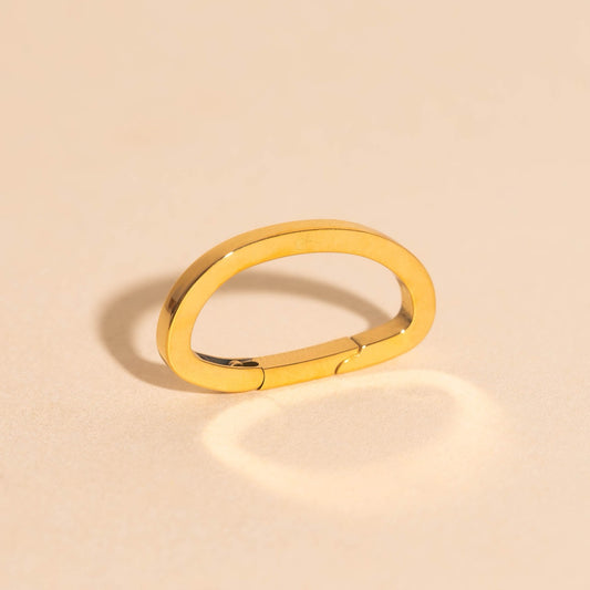 Arched Necklace Charm Clasp (19mm)