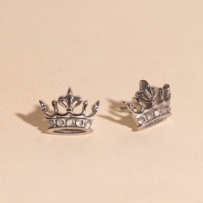 Crown Stud Earrings