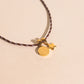 Brown Cord Necklace (20")
