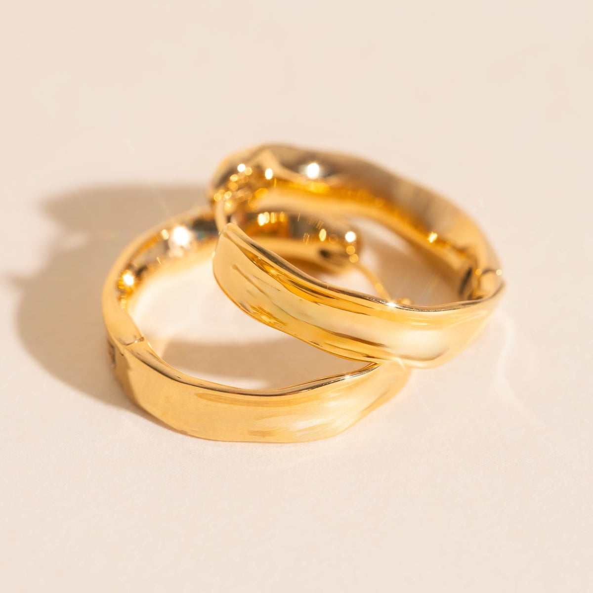 Bangle Hoop Earrings