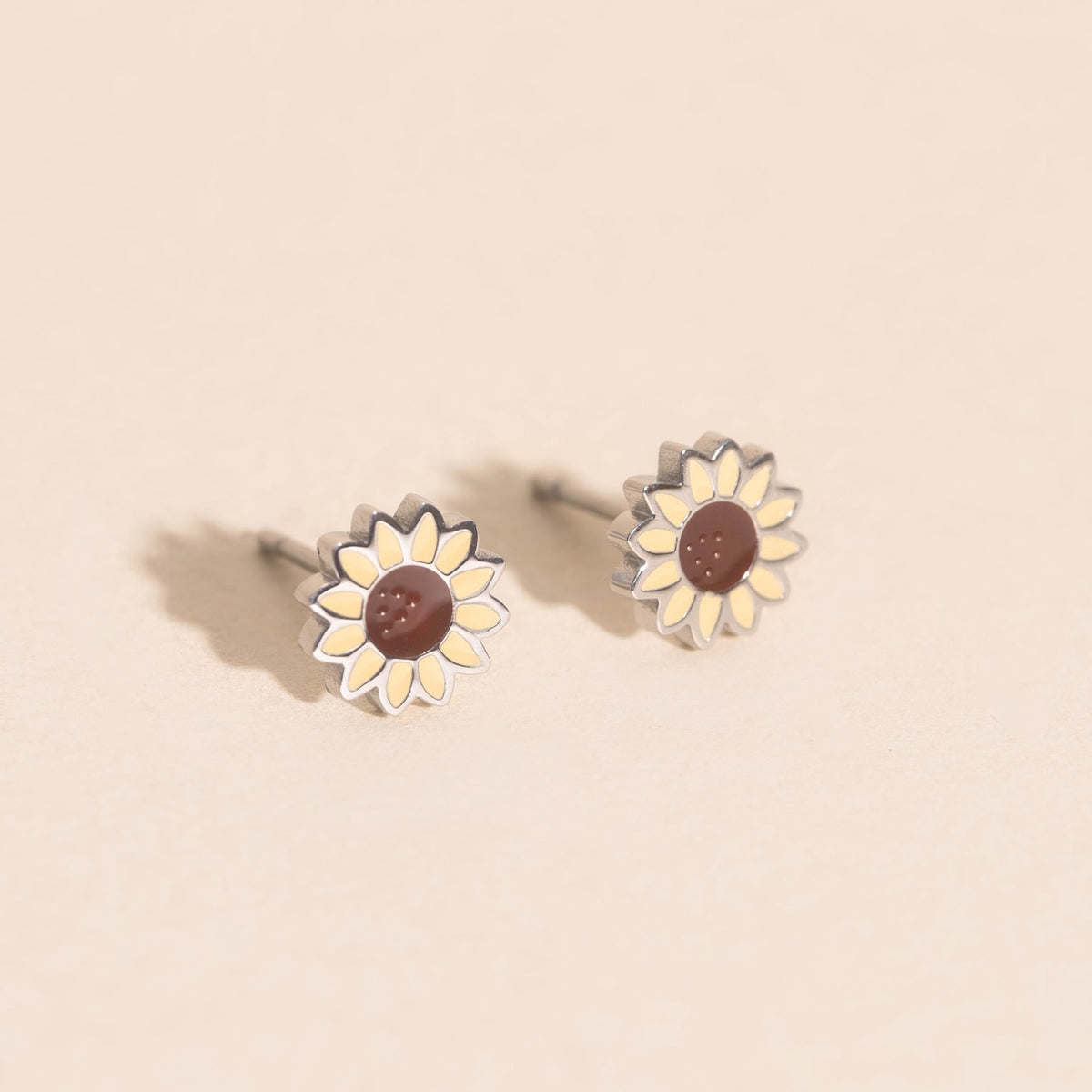 Sunflower Stud Earrings