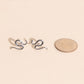 Snake Stud Earrings