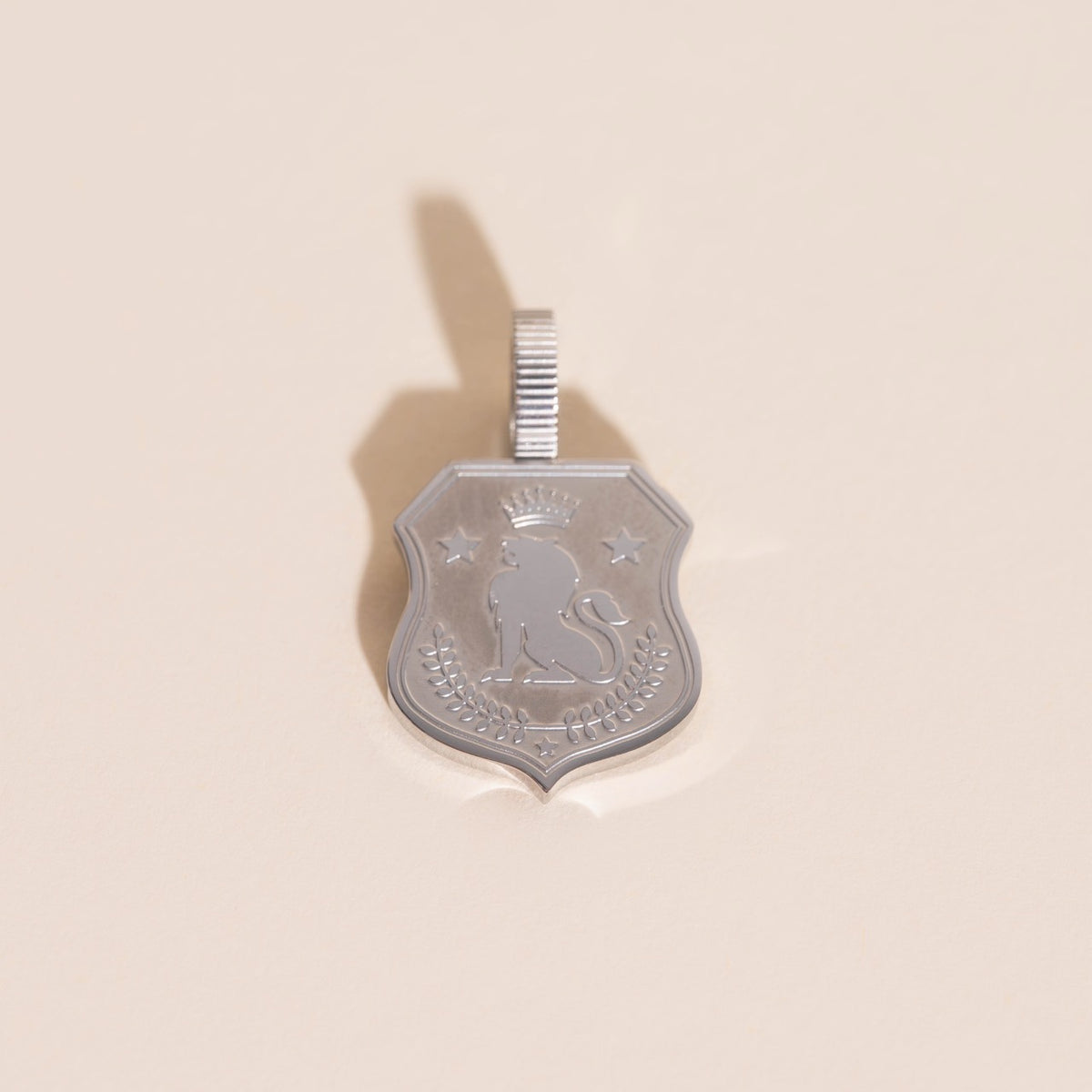 Lion Shield Necklace Charm