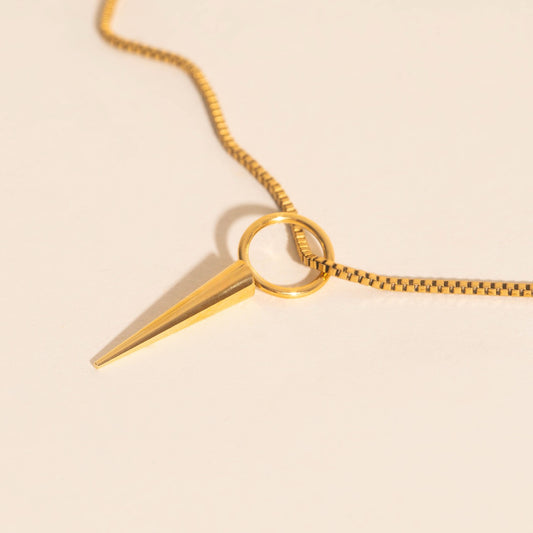 Oversized Spike Necklace Charm