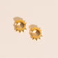 Spiked Chunky Huggie Hoop Earrings