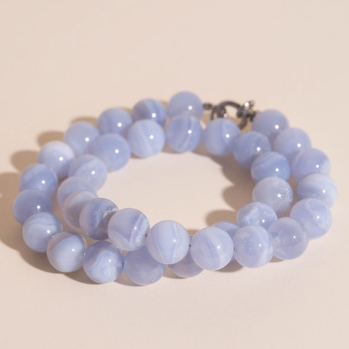 Blue Gumball Necklace (18")