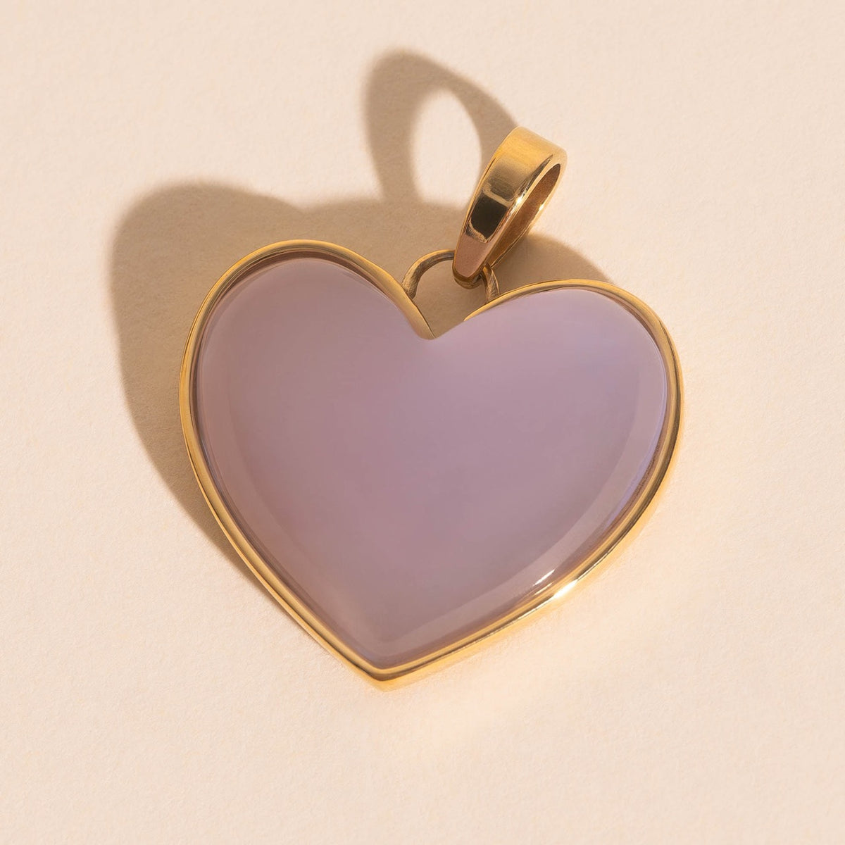 Big Heart Necklace Charm