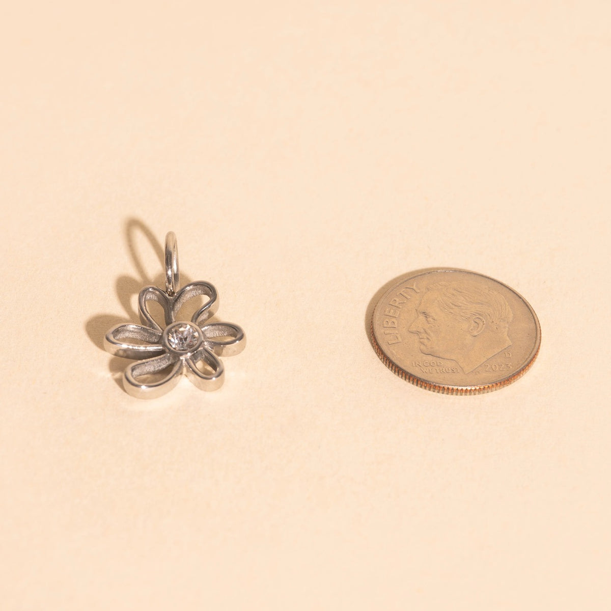 Flower Necklace Charm