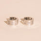 Oh Clem Super Chunky Huggie Hoop Earrings