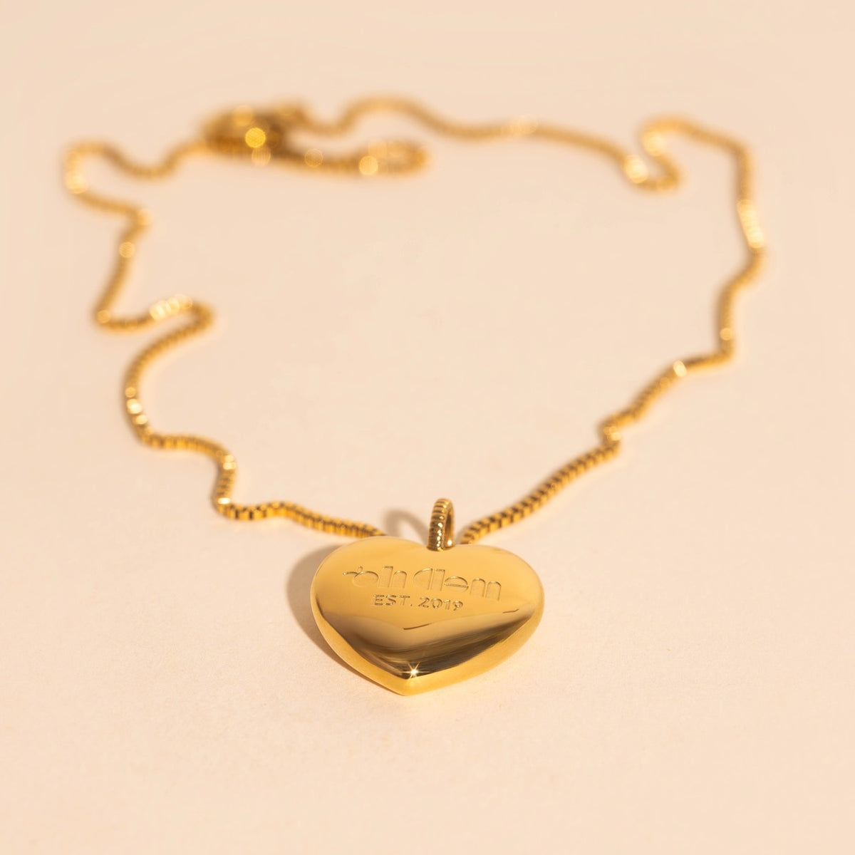 Hype Heart Necklace Charm