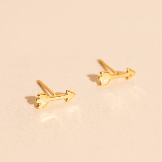 Mini Arrow Stud Earrings