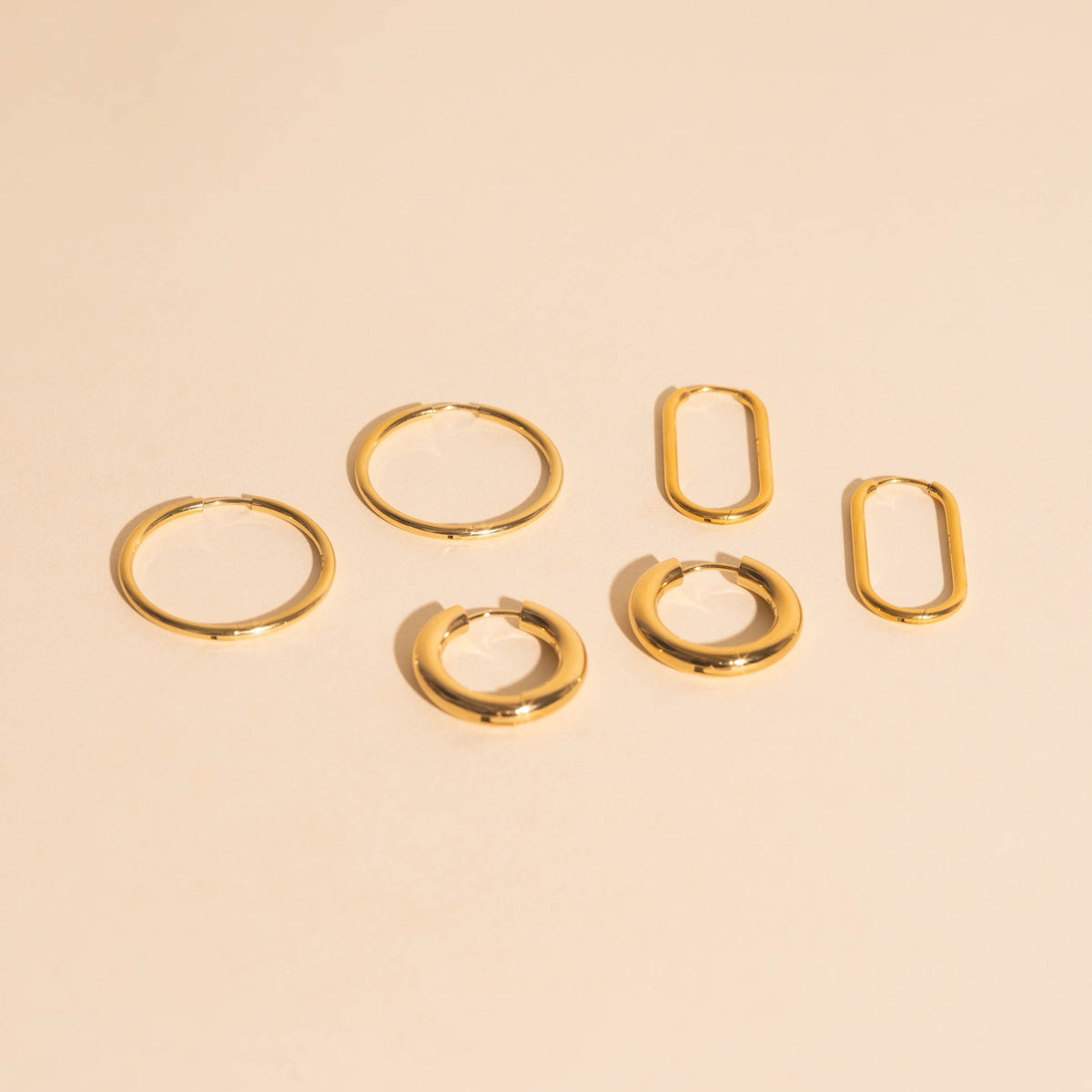 FeatherTUFF™ Basic Hoop Earrings 3-pack - Large
