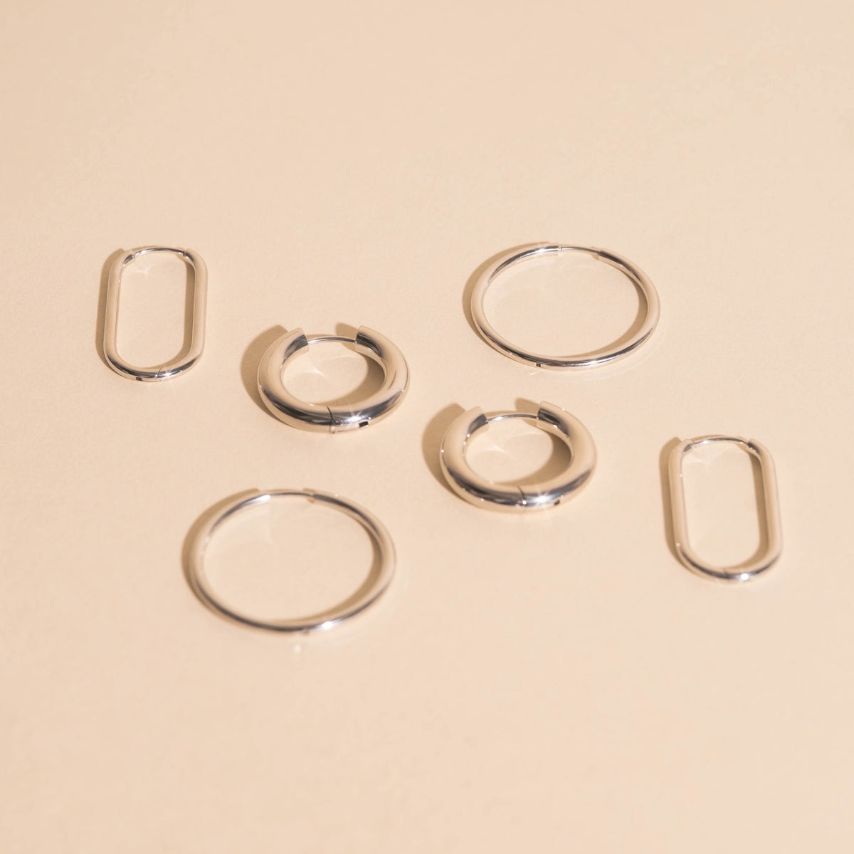 FeatherTUFF™ Basic Hoop Earrings 3-pack - Large