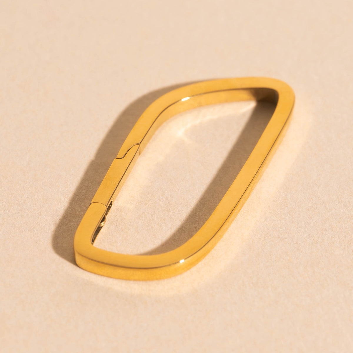 Oblong Necklace Charm Clasp (31mm)