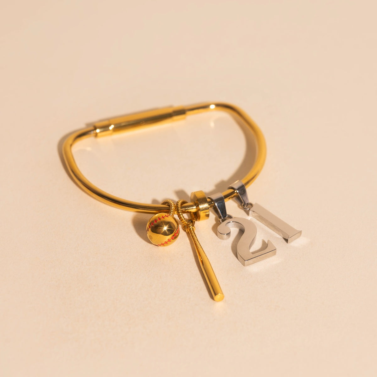 Slugger Necklace Charm