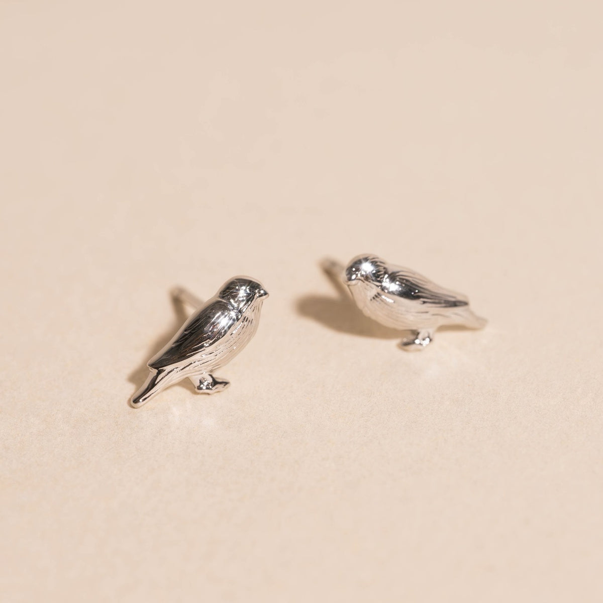 Bird Stud Earrings