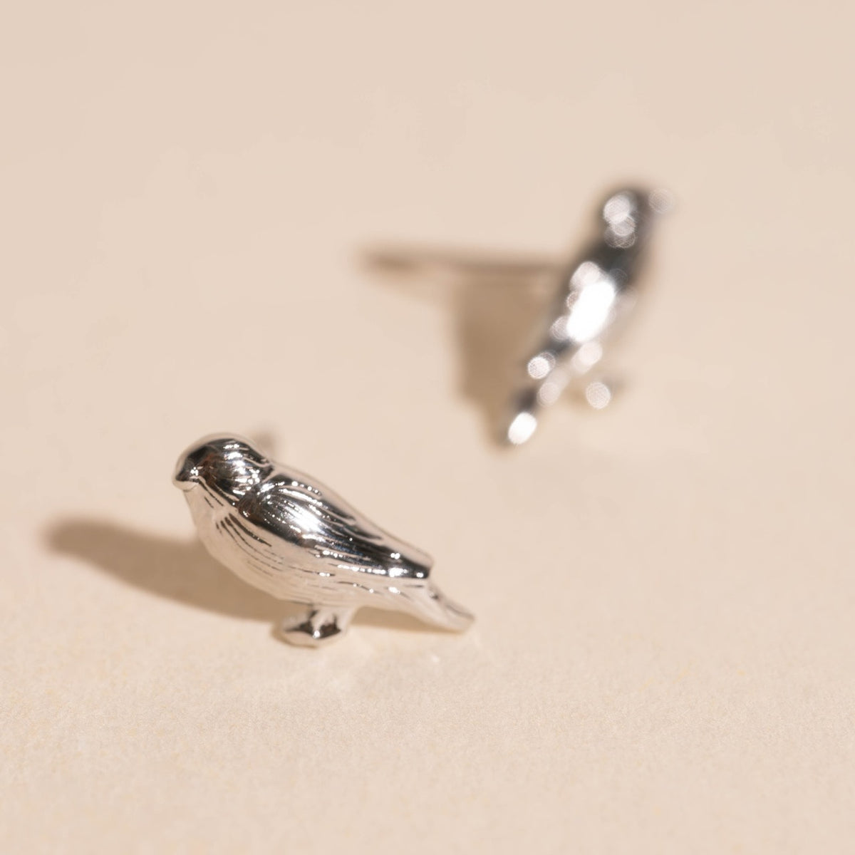 Bird Stud Earrings
