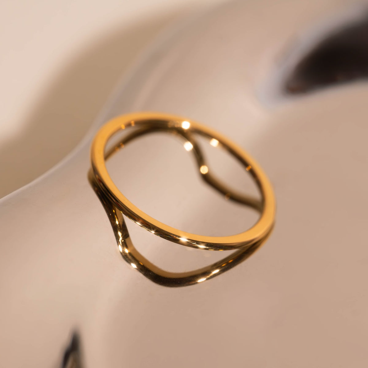 Flat Stacker Ring