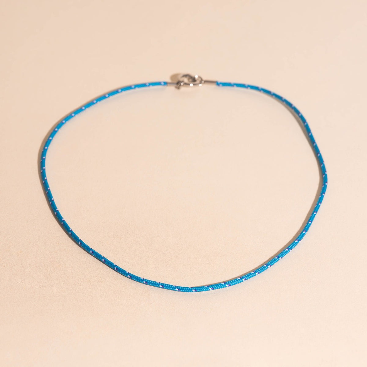 Blue Cord Necklace (18")