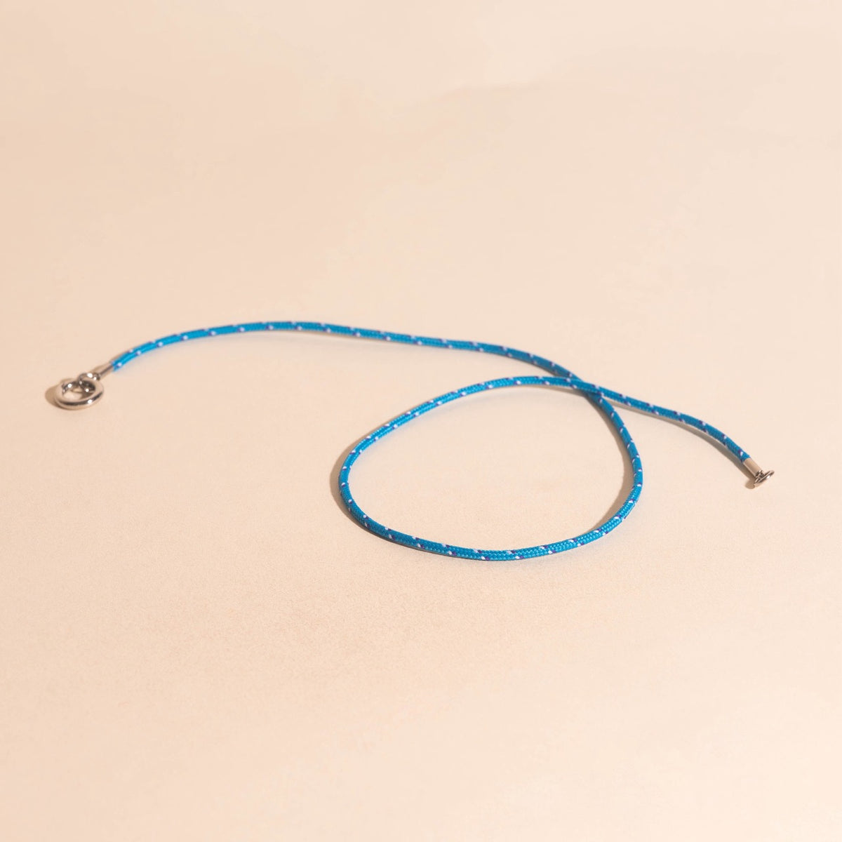 Blue Cord Necklace (18")
